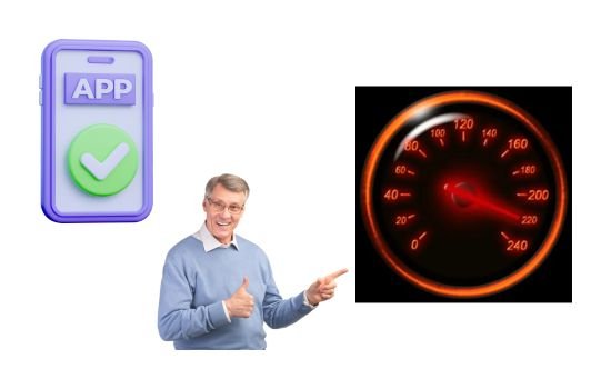 Turn your phone into a real time speedometer
